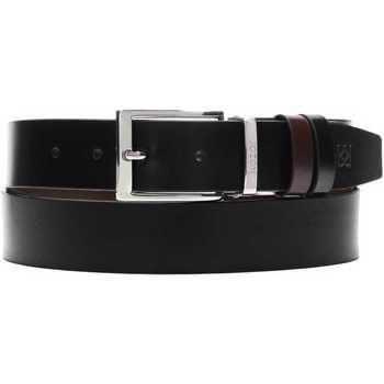 Accesorios textil Hombre Cinturones Kazar BRAK Cinturón reversible negro y marrón para hombr Negro