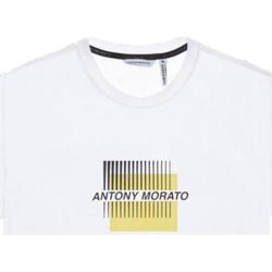 textil Hombre Camisetas manga corta Antony Morato MMKS02236 FA12001 Blanco