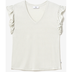textil Mujer Tops y Camisetas Le Temps des Cerises Camiseta RYLS Blanco