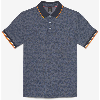 textil Hombre Tops y Camisetas Le Temps des Cerises Polo NEVOR Azul