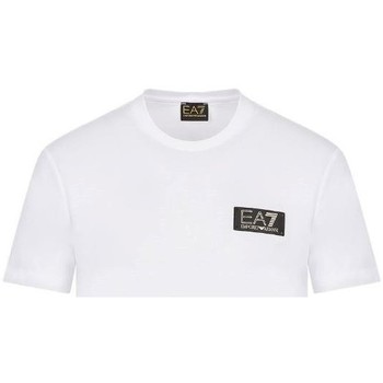 textil Hombre Camisetas manga corta Emporio Armani EA7 3RPT19 PJM9Z Blanco