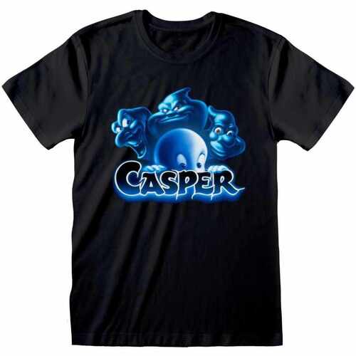 textil Camisetas manga larga Casper HE1376 Negro