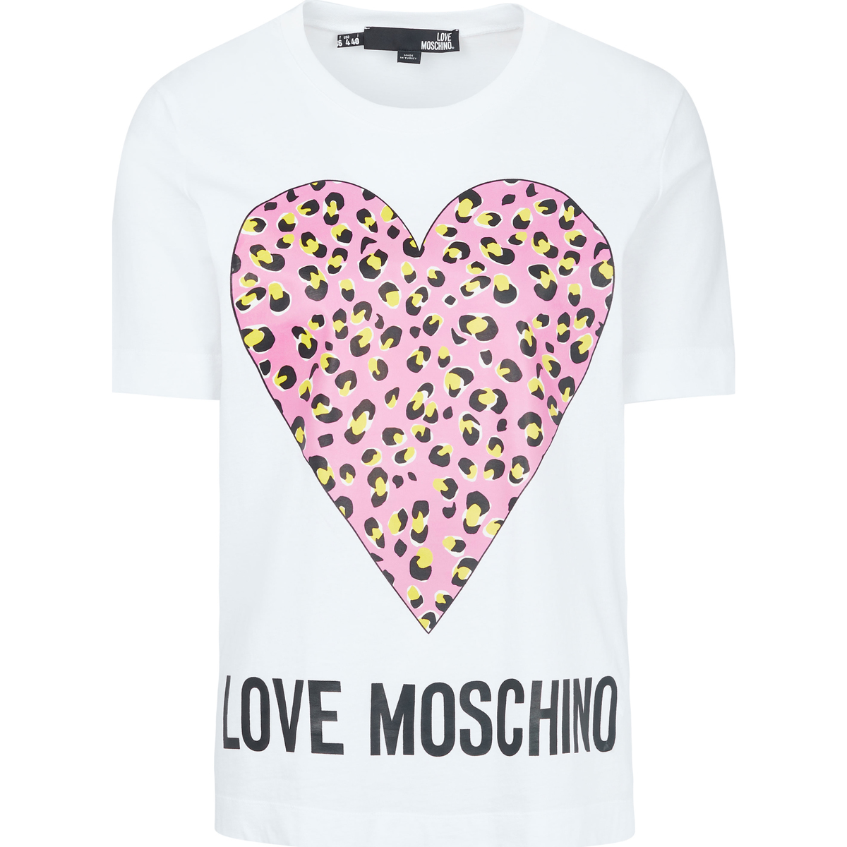 textil Mujer Camisetas manga corta Love Moschino W4F152DM3876 Blanco