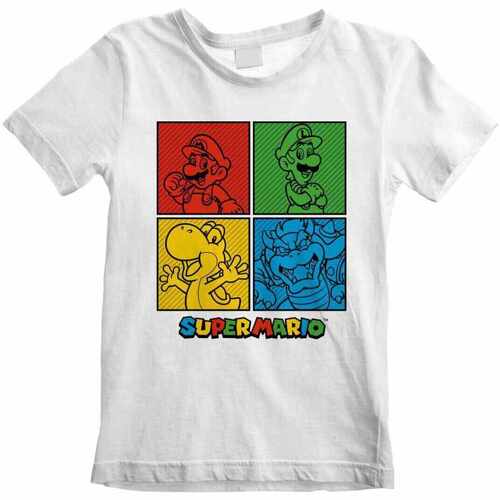 textil Niños Camisetas manga corta Super Mario HE1357 Multicolor