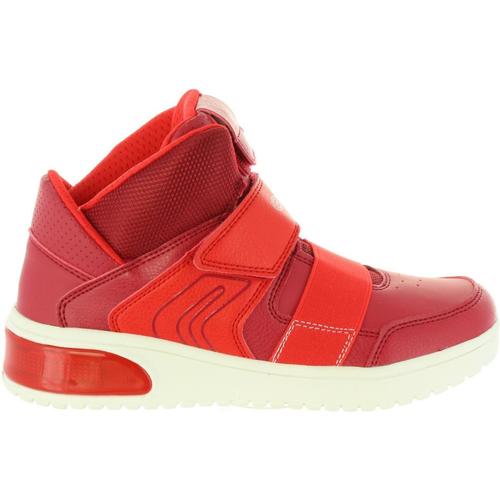 Zapatos Niños Botas de caña baja Geox J847QA 05411 J XLED Rojo