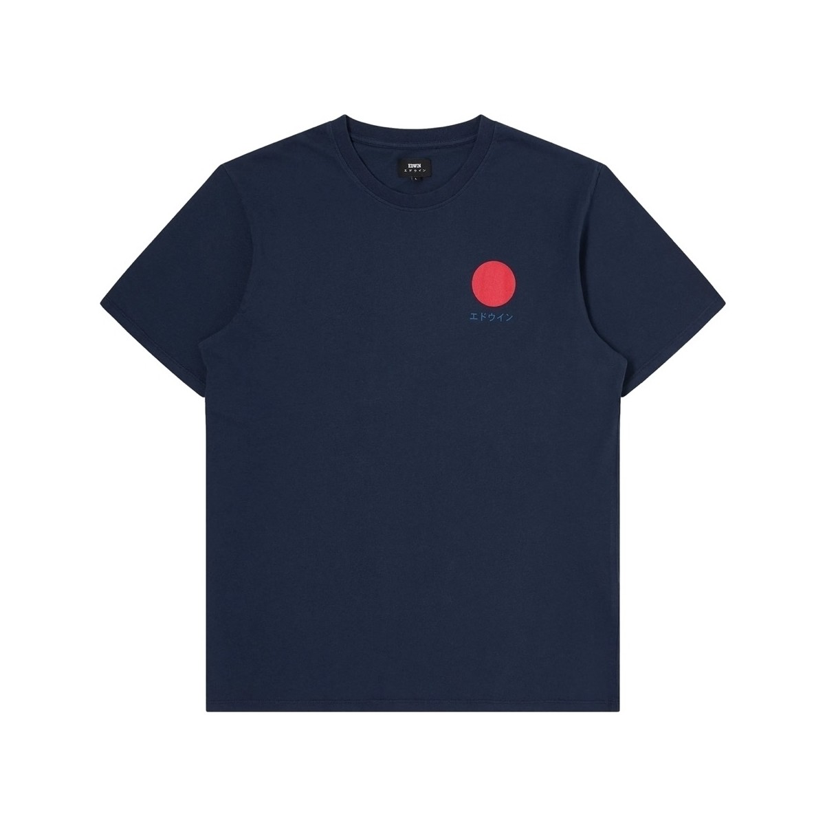 textil Hombre Tops y Camisetas Edwin Japanese Sun T-Shirt - Navy Blazer Azul