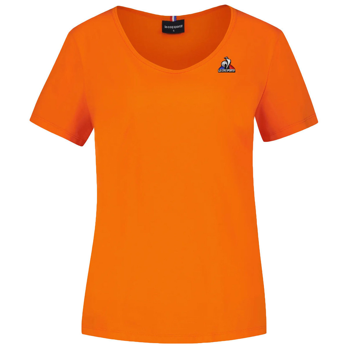 textil Mujer Camisetas manga corta Le Coq Sportif Essentiels Tee N°1 Wn's Naranja