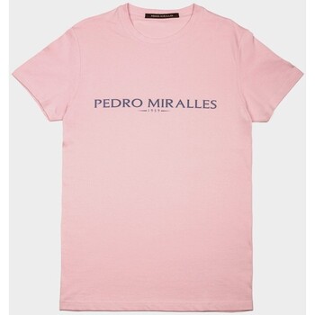 textil Mujer Camisetas manga corta Pedro Miralles CAMISETA DE YOGA Rosa