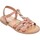 Zapatos Niña Sandalias Les Tropéziennes par M Belarbi 204961 Rosa