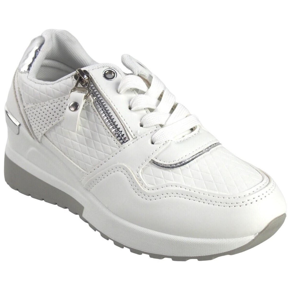Zapatos Mujer Multideporte Bienve Zapato señora  cd2312 blanco Blanco