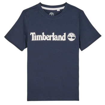textil Niño Camisetas manga corta Timberland T25U24-857-J Marino