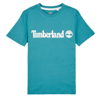 textil Niño Camisetas manga corta Timberland T25U24-875-C Azul