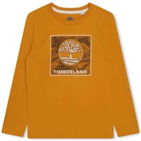 textil Niño Camisetas manga corta Timberland T25U36-575-J Amarillo