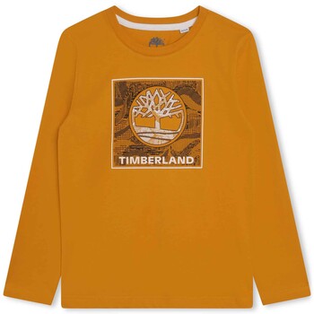 textil Niño Camisetas manga corta Timberland T25U36-575-J Amarillo
