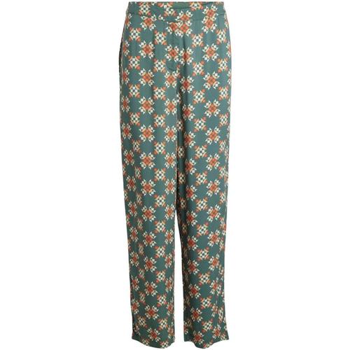 textil Mujer Pantalones Vila VIZUGI HW PANTS/LS/SU Verde