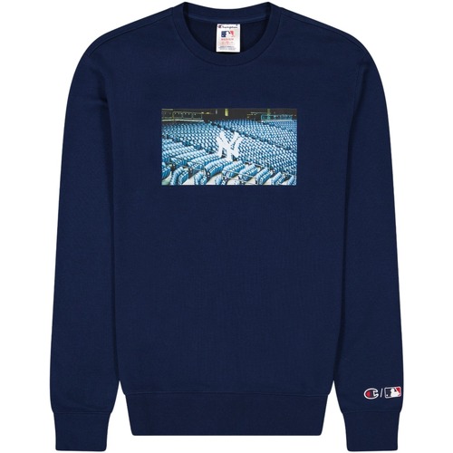 textil Hombre Sudaderas Champion Sweatshirt New York Yankees Mlb Azul