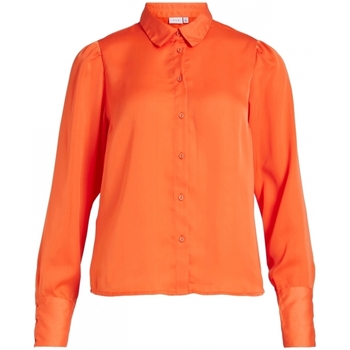 textil Mujer Tops / Blusas Vila Shirt Renny L/S - Tigerlilly Naranja