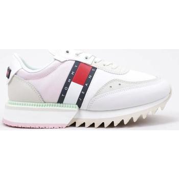 Zapatos Mujer Zapatillas bajas Tommy Hilfiger TOMMY JEANS CLEATED WMN Blanco