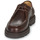 Zapatos Hombre Derbie Pellet ADAM Vacuno / Pull / Up / Vintage / Chocolate