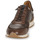 Zapatos Hombre Zapatillas bajas Pellet MIKE Mix / Chocolate