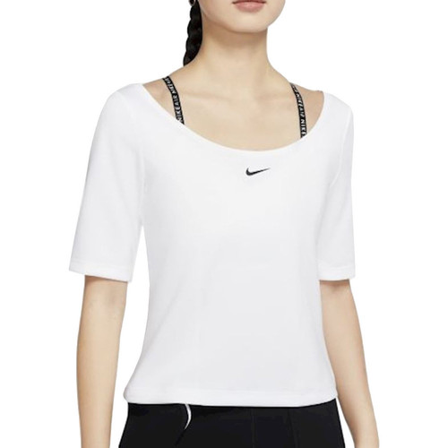 textil Mujer Tops y Camisetas Nike  Blanco