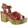 Zapatos Mujer Sandalias Alpe BAHAMAS 47295318 RUBINO Rojo