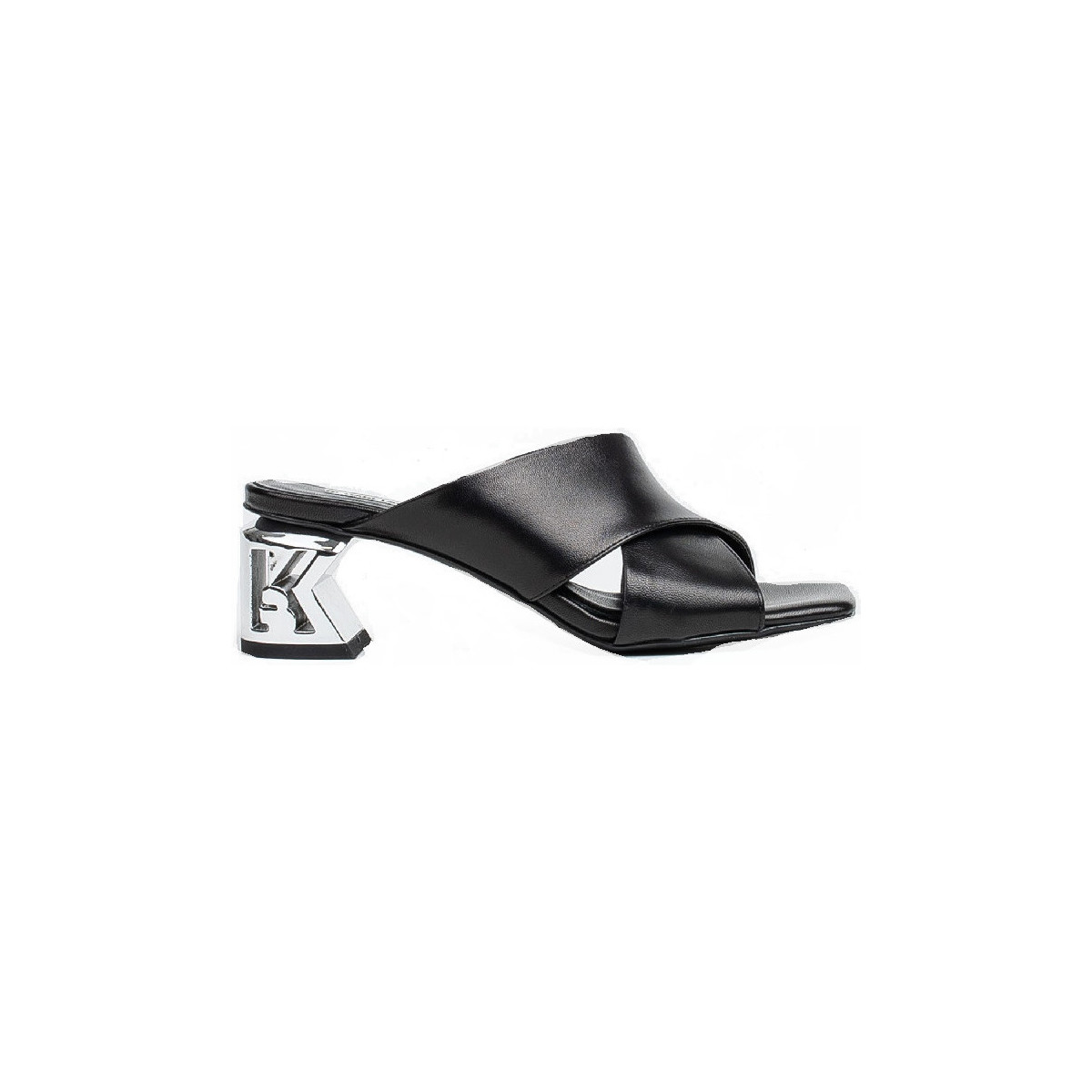 Zapatos Mujer Sandalias Karl Lagerfeld K-BLOK KL30605 BLACK LTHR Negro