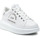 Zapatos Mujer Deportivas Moda Karl Lagerfeld KAPRI METAL MAISON SHINE KL62539S BLANCO Blanco