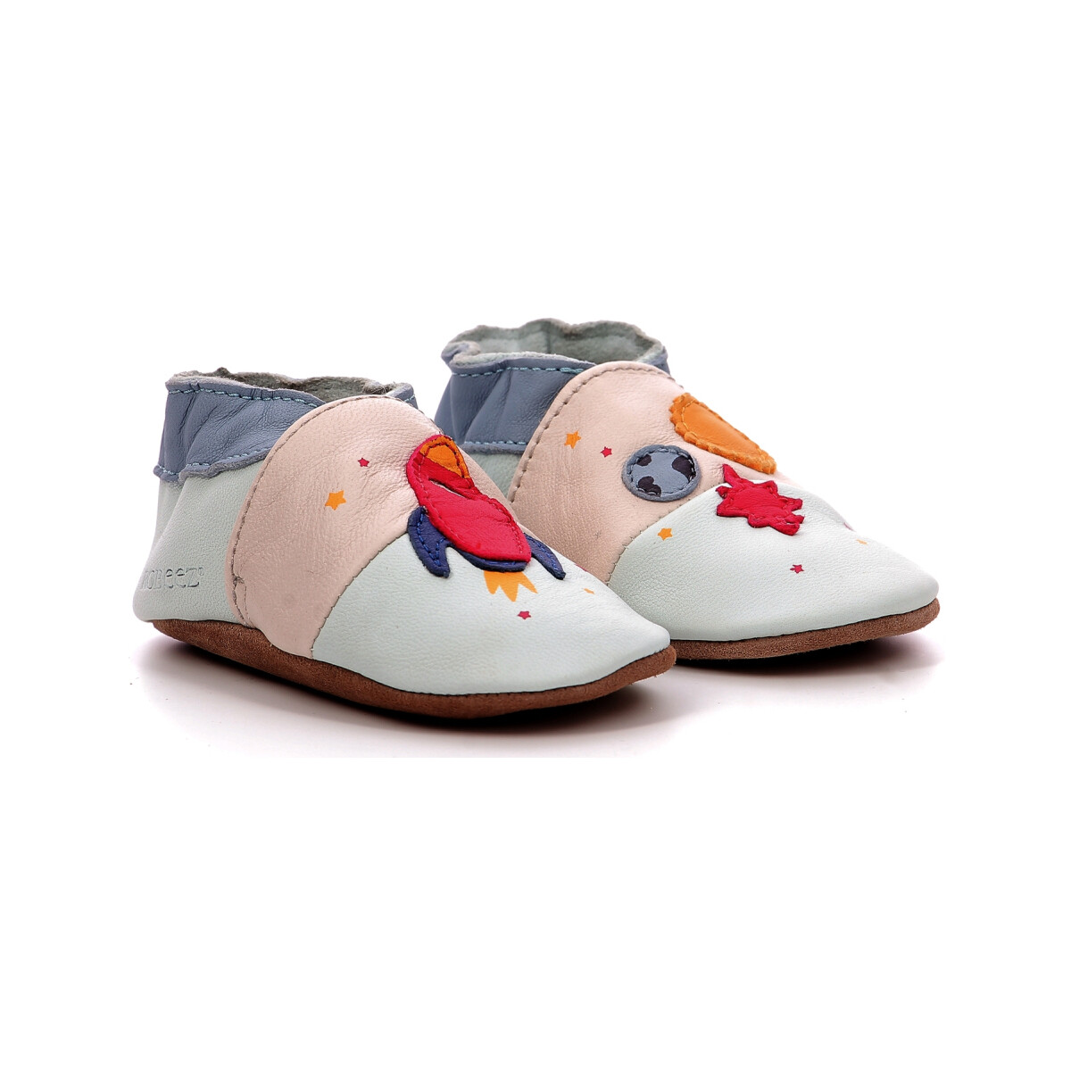 Zapatos Niño Pantuflas para bebé Robeez Deep Space Area Azul