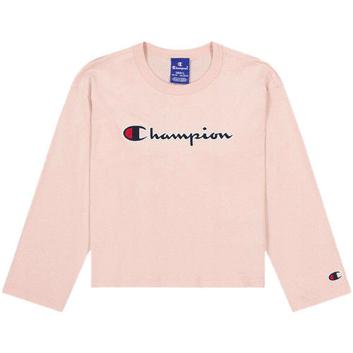 textil Niña Tops y Camisetas Champion  Rosa