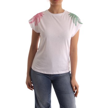 textil Mujer Camisetas manga corta Marella OXALIS Blanco