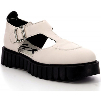 Zapatos Mujer Bailarinas-manoletinas Kickers Kick Fantastic Blanco