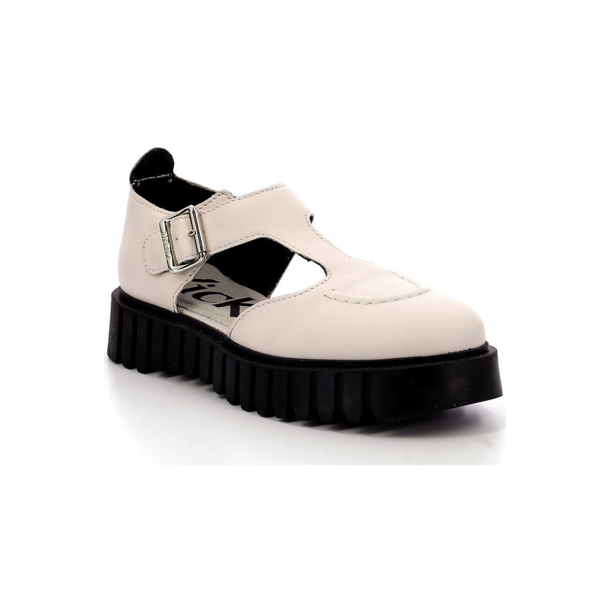 Zapatos Mujer Bailarinas-manoletinas Kickers Kick Fantastic Blanco