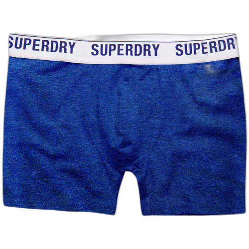 Ropa interior Hombre Boxer Superdry Lot de boxers en coton bio Azul