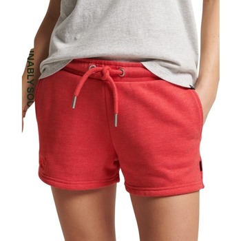 textil Mujer Shorts / Bermudas Superdry Short en jersey et coton bio femme  Vintage Logo Rojo