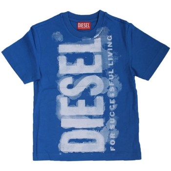 textil Niño Camisetas manga corta Diesel J01131 Azul