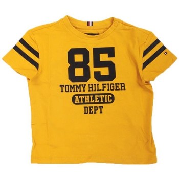 textil Niño Camisetas manga corta Tommy Hilfiger KB0KB08023 Amarillo