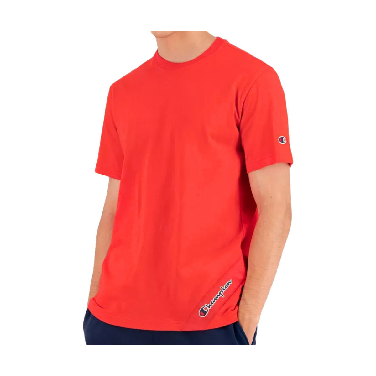 textil Hombre Tops y Camisetas Champion  Rojo