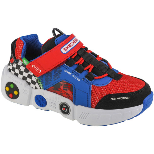Zapatos Niño Zapatillas bajas Skechers Gametronix Rojo