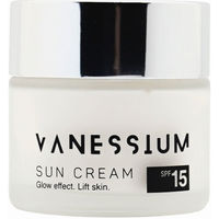 Belleza Antiedad & antiarrugas Vanessium Sun Cream Crema Hidratante Iluminadora Spf15+ 