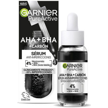 Belleza Mascarillas & exfoliantes Garnier Pure Active Aha + Bha + Carbón Sérum Anti-imperfecciones 