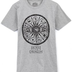 textil Hombre Camisetas manga larga House Of The Dragon Symbols Negro