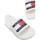 Zapatos Mujer Chanclas Tommy Hilfiger TOMMY JEANS FLAG POOL SLD ESS Blanco