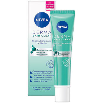 Belleza Mascarillas & exfoliantes Nivea Derma Skin Clear Peeling Exfoliante Facial Noche 