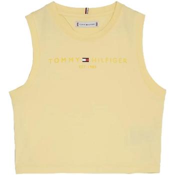 textil Niña Camisetas manga corta Tommy Hilfiger KG0KG07262 amarillo