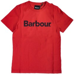 textil Niño Camisetas manga corta Barbour CTS0060 Rojo