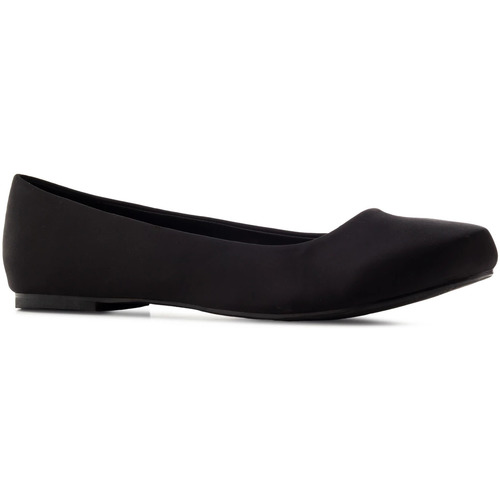 Zapatos Mujer Bailarinas-manoletinas Andypola AM539SATEN Negro