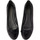 Zapatos Mujer Bailarinas-manoletinas Andrés Machado TG104GLITTER Negro