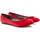 Zapatos Mujer Bailarinas-manoletinas Andrés Machado TG104SOFT Rojo