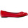 Zapatos Mujer Bailarinas-manoletinas Andrés Machado TG104CHAROL Rojo